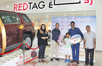 Gulf Weekly Raffle car prize for lucky family